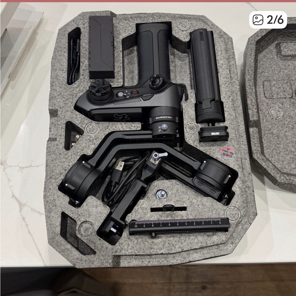 Black Gimbal Stabilizer Set